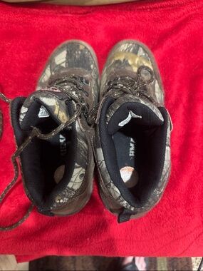 Brahma Boots Camouflage Boots - Brown/Green